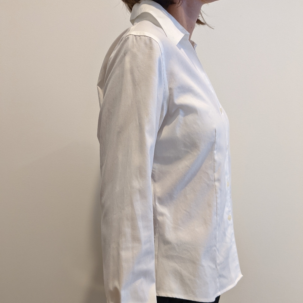 Calvin Klein Women's Blouse Dress Shirt Size 6 Non-Iron - Picture 6 of 9